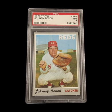 1979 Topps Johnny Bench PSA 7