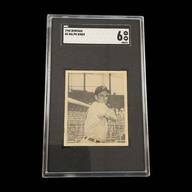 1948 Bowman Ralph Kiner SGC 6