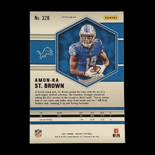Load image into Gallery viewer, 2021 Panini Mosaic Amon-Ra St Brown Rookie Silver Prizm