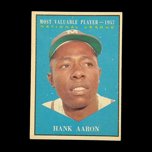 1961 Topps Hank Aaron #484
