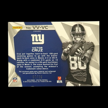 Load image into Gallery viewer, 2015 Panini Spectra Victor Cruz Patch Autograph Serial # /25