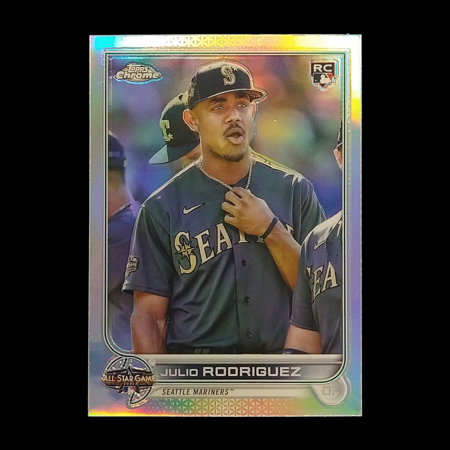 2022 Topps Chrome Update Julio Rodriguez Rookie All Star Game