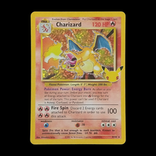 Load image into Gallery viewer, Pokemon Celebrations Charizard Holographic 25th Anniversary