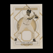 Load image into Gallery viewer, 2021 Panini National Treasures Tony Gwynn Jersey Relic Serial # /99