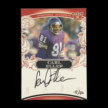 Load image into Gallery viewer, Sport Kings Carl Eller Autograph On Card Autograph Serial # /50