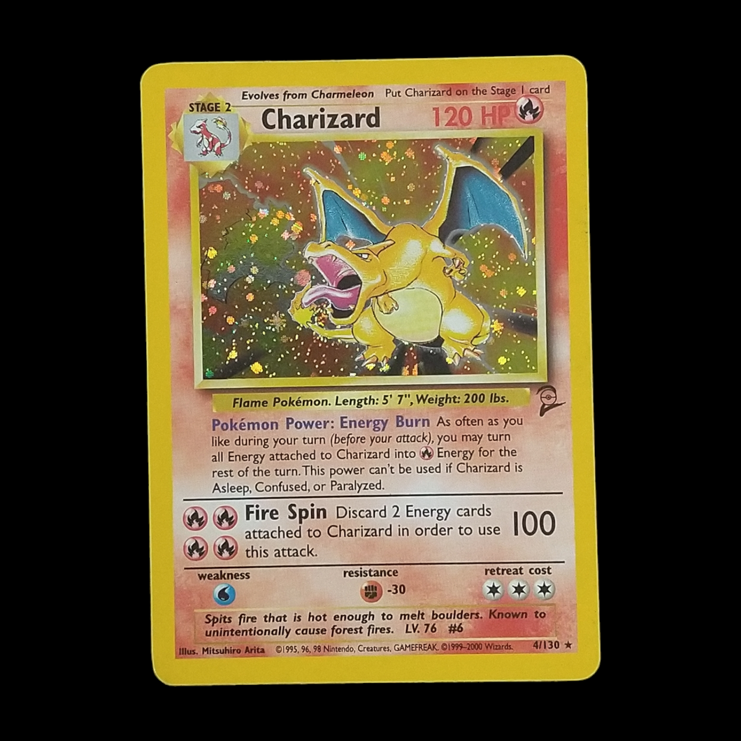 Pokemon Base Set 2 Charizard Holo # 4