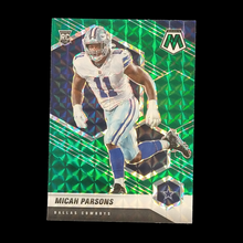 Load image into Gallery viewer, 2021 Panini Mosaic Micah Parsons Rookie Green Prizm