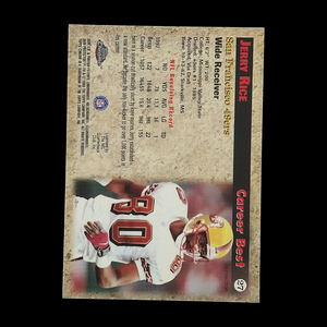 1998 Topps Chrome Jerry Rice Prime Targets Refractor