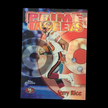 Load image into Gallery viewer, 1998 Topps Chrome Jerry Rice Prime Targets Refractor