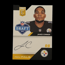 Load image into Gallery viewer, 2017 Panini Elite James Conner Rookie SP On Card Autograph