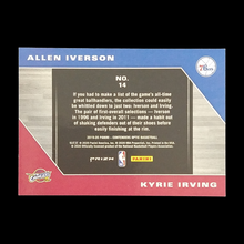 Load image into Gallery viewer, 2019-20 Panini Optic Contenders Allen Iverson &amp; Kyrie Irving Prizm