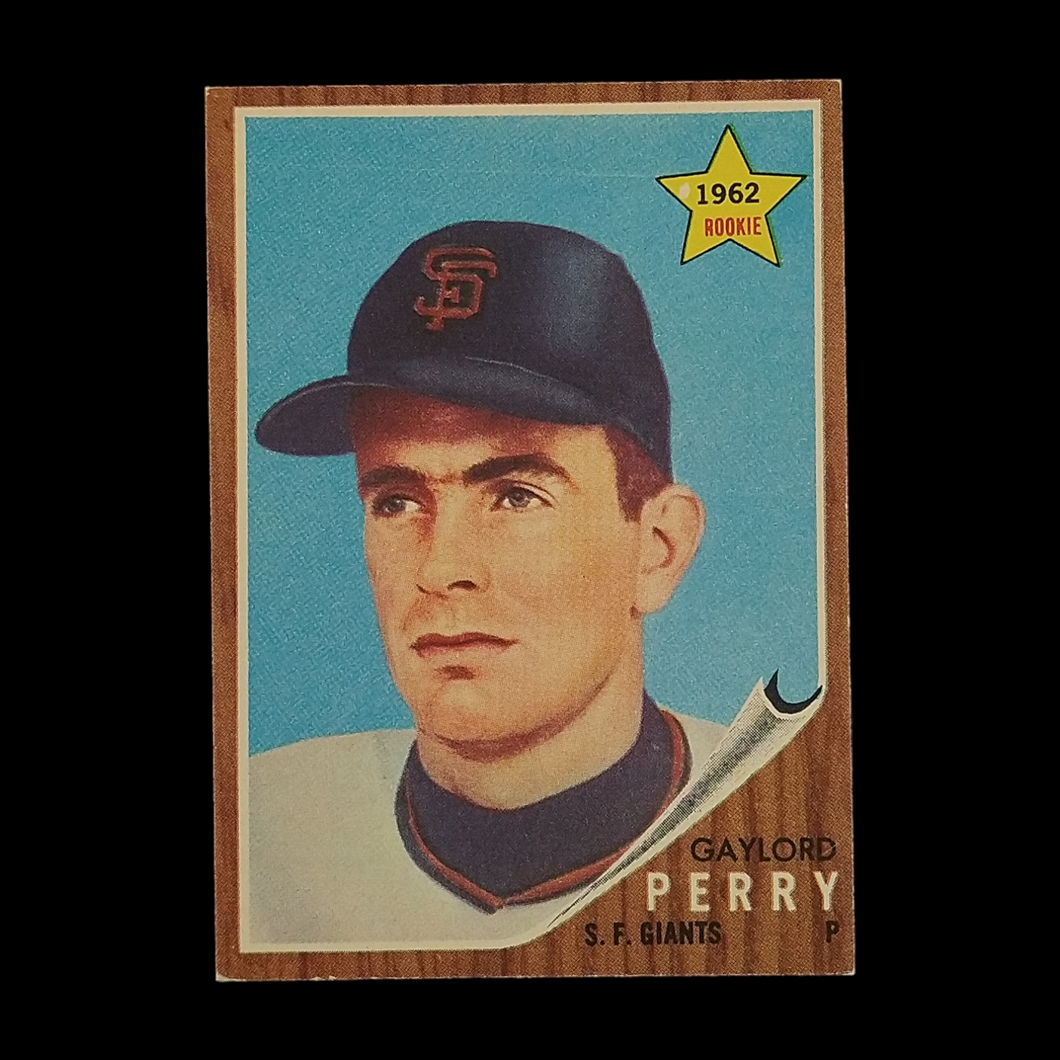 1962 Topps Gaylord Perry Rookie #199