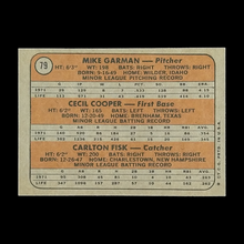 Load image into Gallery viewer, 1972 Topps Red Sox Rookies Carlton Fisk #79