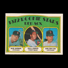 Load image into Gallery viewer, 1972 Topps Red Sox Rookies Carlton Fisk #79