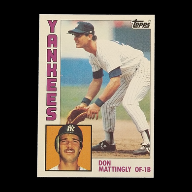 1984 Topps Don Mattingly Rookie #8