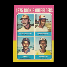 Load image into Gallery viewer, 1975 Topps Rookie Outfielders Jim Rice #616