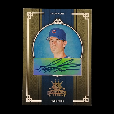 2005 Donruss Diamond Kings Mark Prior Autograph Serial # /5