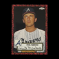2021 Topps Chrome Anniversary Phil Niekro Red Refractor Serial # /5