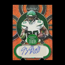 Load image into Gallery viewer, 2022 Wild Card Mania Breece Hall Rookie Autograph Serial # /100