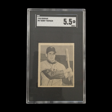 1948 Bowman Bobby Thomson #47 SGC 5.5