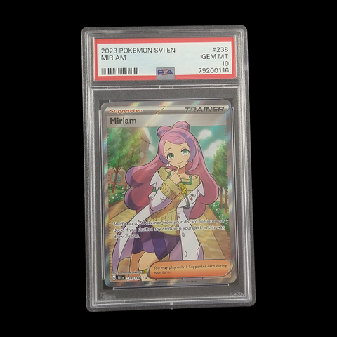 Miriam Pokemon online card psa 9