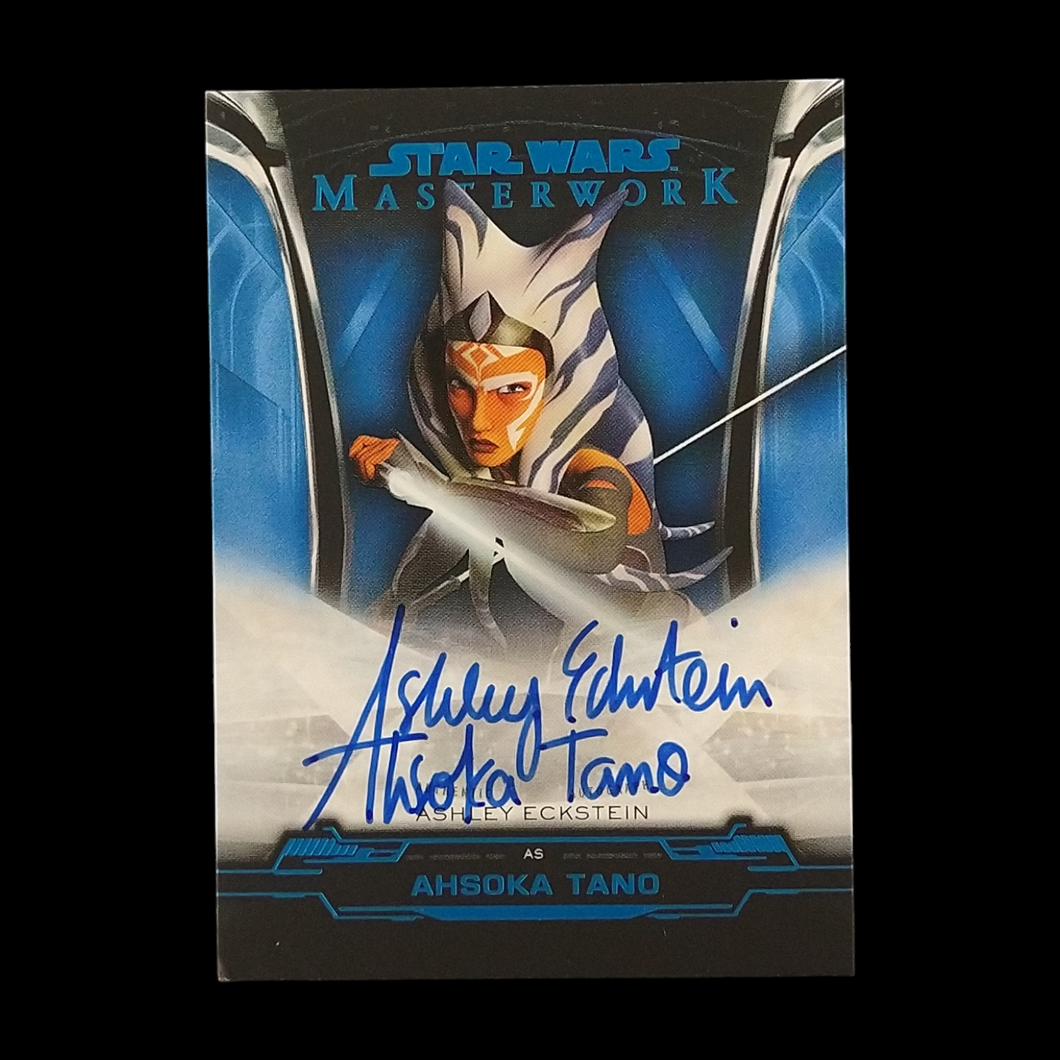 Topps Star Wars Masterwork Ahsoka Tano Ashley Eckstein Autograph