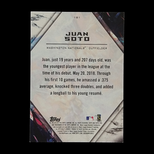 Load image into Gallery viewer, 2018 Topps Fire Juan Soto Rookie