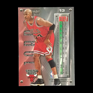 1995-96 Fleer Metal Michael Jordan  #13