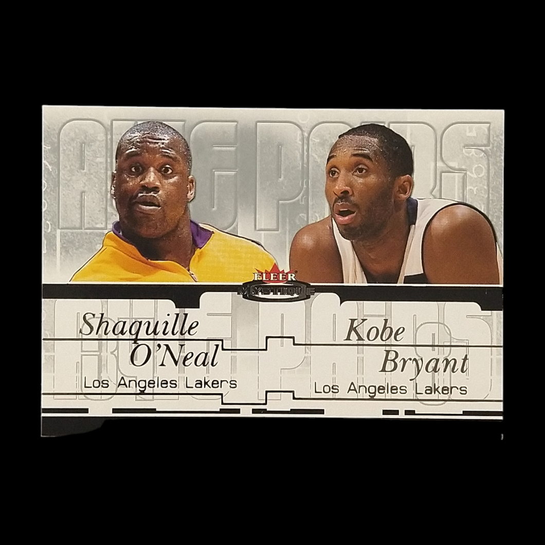 2003-04 Fleer Skybox Shaquille O'Neal & Kobe Bryant Mystique Serial # /500