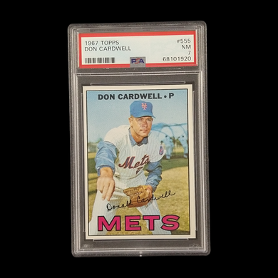 1967 Topps Don Caldwell #555 PSA 7