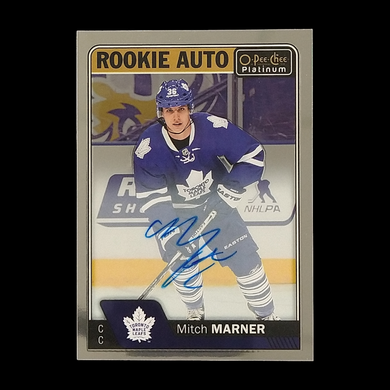 2016-17 Upper Deck O-Pee-Chee Platinum Mitch Marner Rookie On Card Autograph