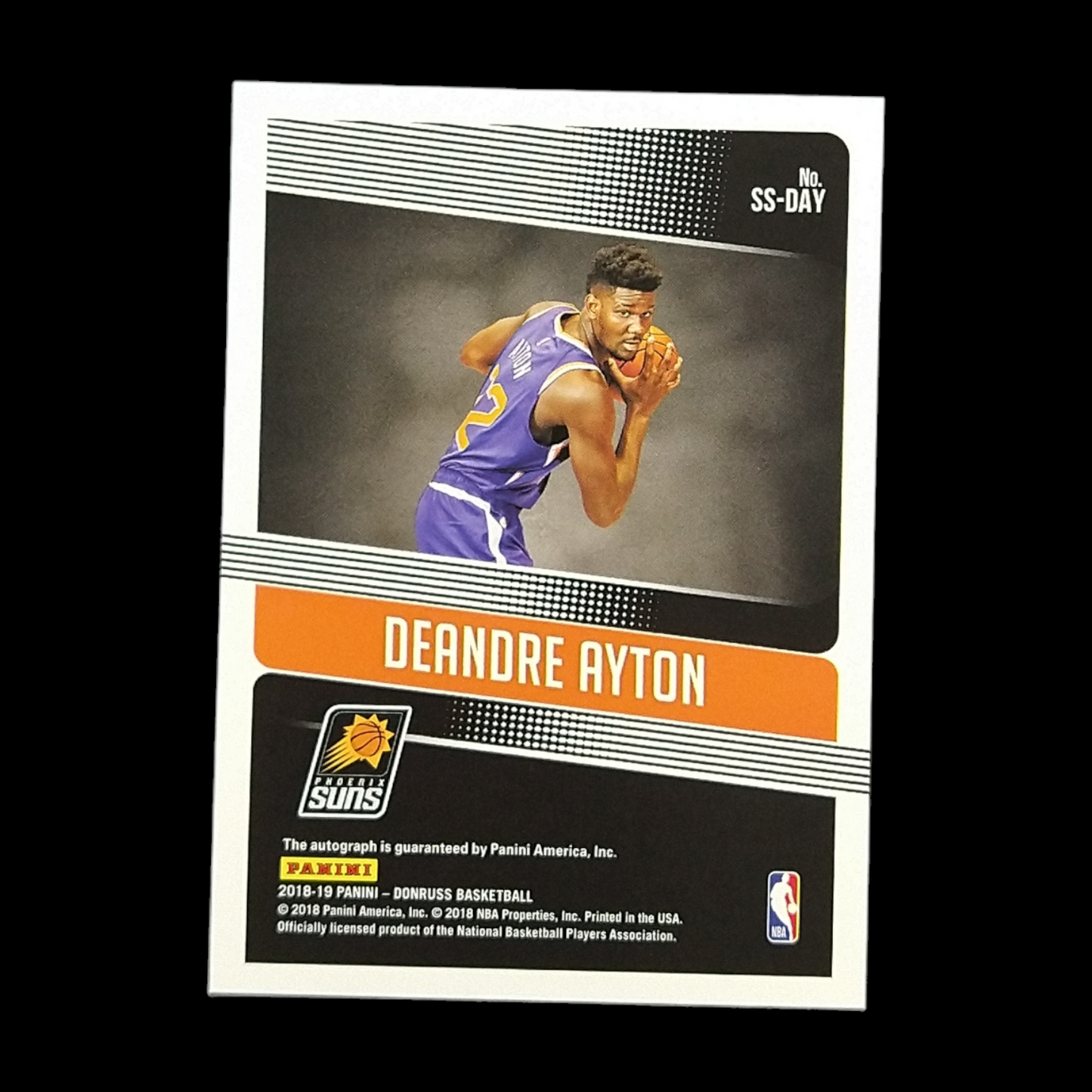 2018-19 Panini Donruss DeAndre Ayton Rookie Autograph