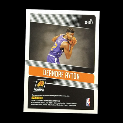 2018-19 Panini Donruss DeAndre Ayton Rookie Autograph