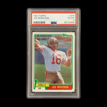 Load image into Gallery viewer, 1981 Topps Joe Montana #216 Rookie PSA 4