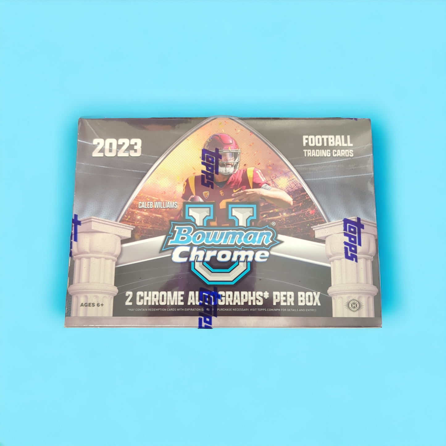 2023 Bowman Chrome University Football Brker Delight Box