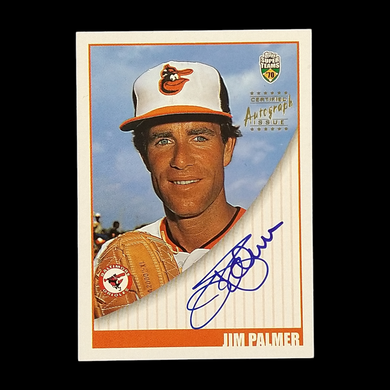 2002 Topps Super Teams Jim Palmer Autograph