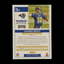 Load image into Gallery viewer, 2016 Panini Playoff Jared Goff Rookie #201