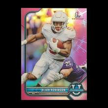 Load image into Gallery viewer, 2022 Bowman Chrome Bijan Robinson 1st Pink Refractor