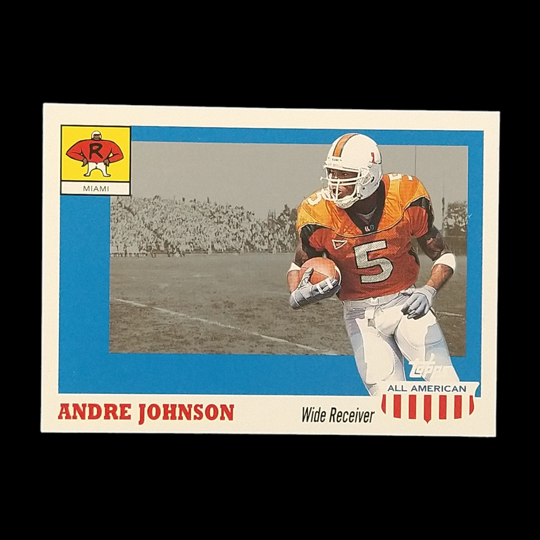 2003 Topps All American Andre Johnson Rookie #136