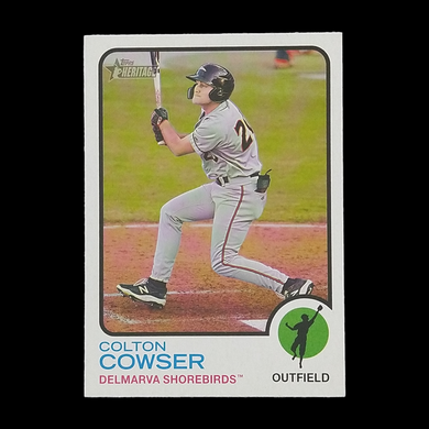 2022 Topps Heritage Minor League Colton Cowser Photo Variation #129