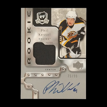 Load image into Gallery viewer, 2006-07 Upper Deck The Cup Phil Kessel Rookie Patch Auto Serial # /99