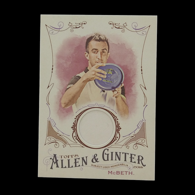 2016 Topps Allen & Ginter Paul McBeth Jersey Relic