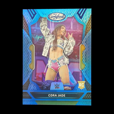 2022 Panini Certified Cora Jade Blue /99