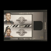 Load image into Gallery viewer, 2021 Topps Undisputed Rhea Ripley &amp; Bianca Belair Relic /5