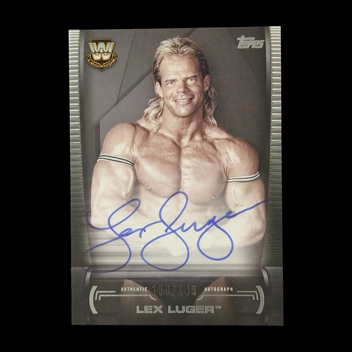 2021 Topps Undisputed Lex Luger Autograph /199
