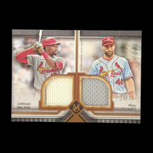 Load image into Gallery viewer, 2023 Topps Museum Jordan Walker / Paul Goldschmidt Dual Jersey /35