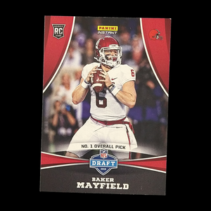 2018 Panini Instant Baker Mayfield Rookie /591