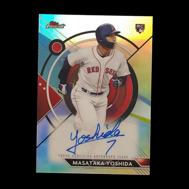 2023 Topps Finest Matasaka Yoshida Rookie Refractor Autograph