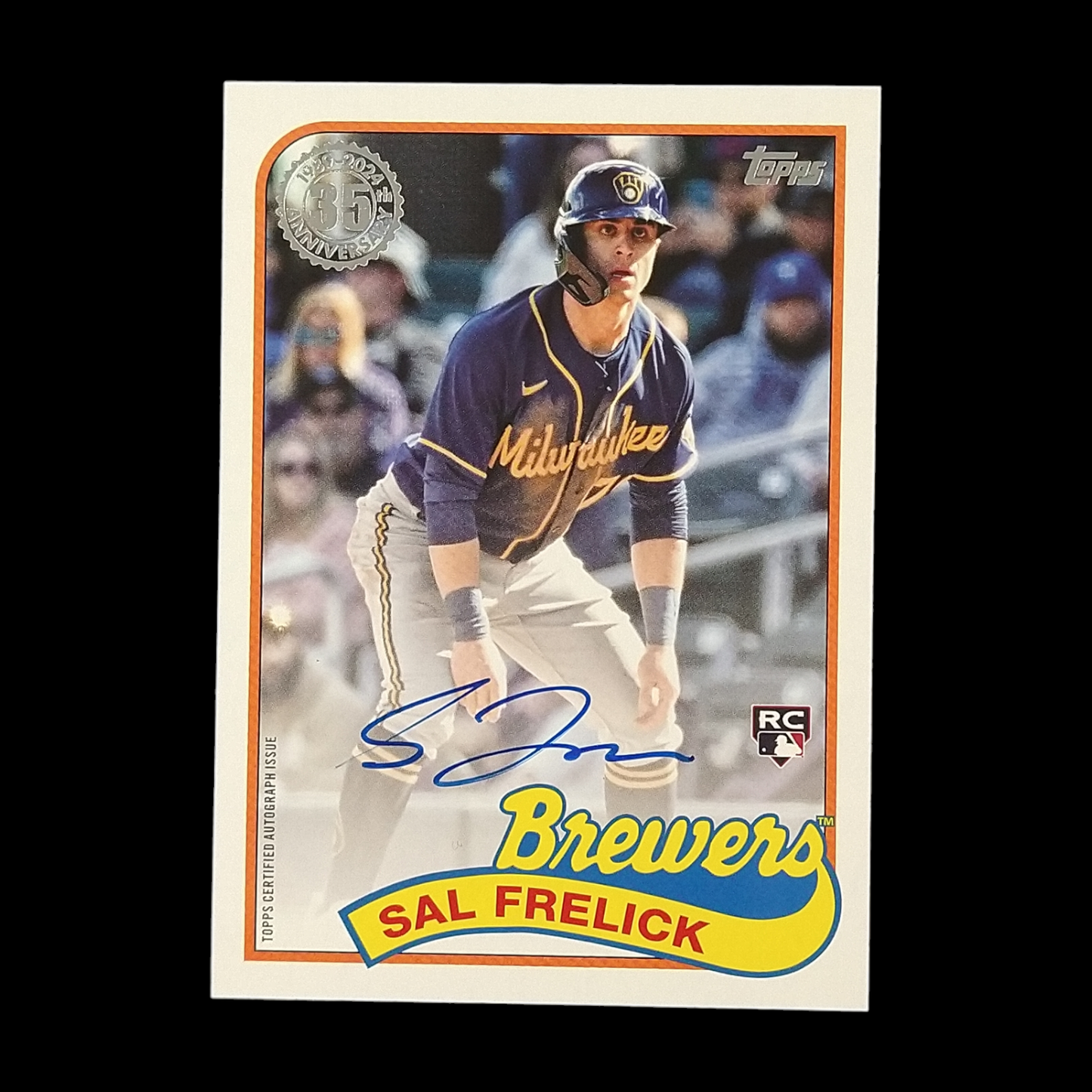 2024 Topps Series 1 Sal Frelick Rookie Autograph