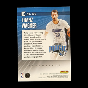 2021-22 Panini Essentials Franz Wagner Rookie /49